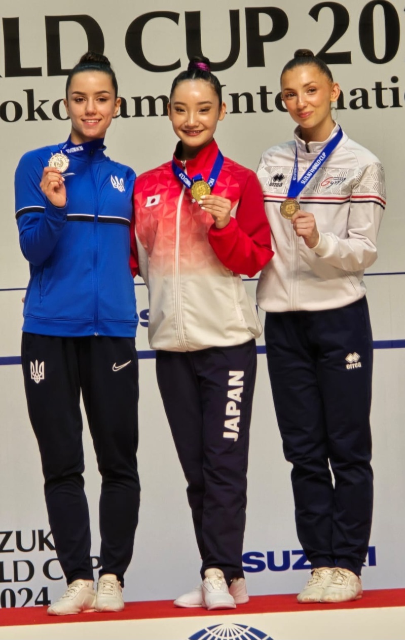 Trois Médailles à la coupe du monde pour Maëlys Lenclos