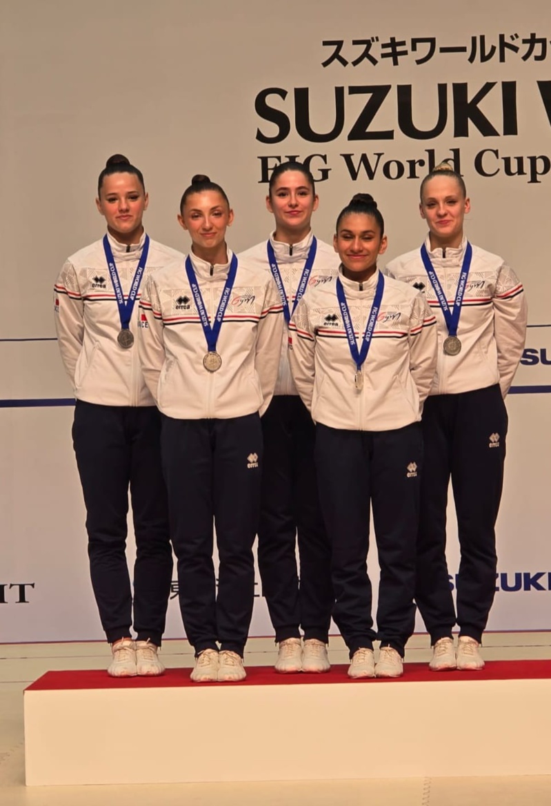 Trois Médailles à la coupe du monde pour Maëlys Lenclos