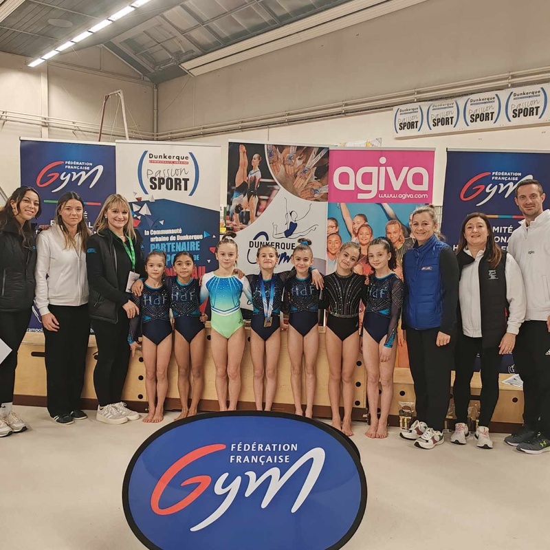 AMGA: Résultats de la revue d'effectif régionale des jeunes et avenirs de Gymnastique Artistique Féminine