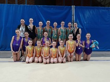 Début de saison pour les Ensembles de la Gymnastique Rythmique de l'AMGA