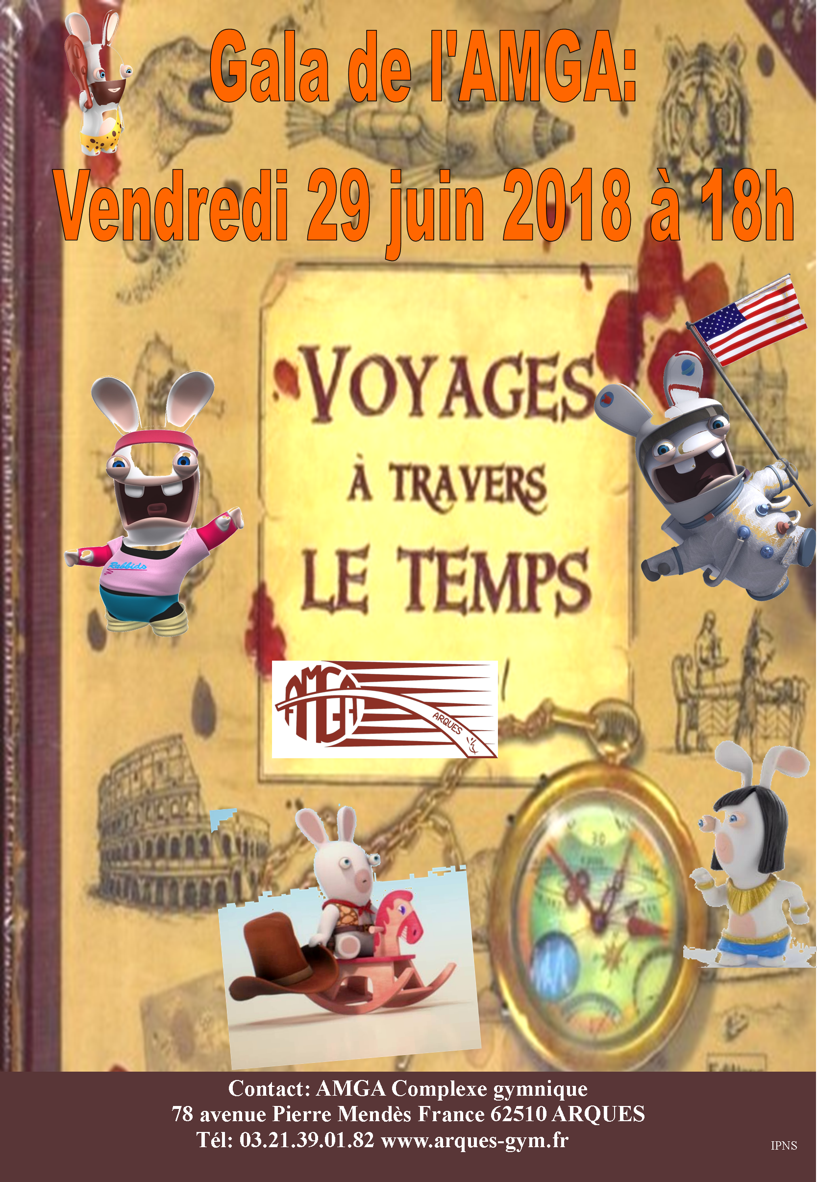 GALA de l'AMGA: "Voyages à travers le temps"