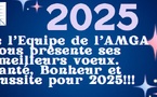 Toute l'Equipe de l'AMGA vous présente ses meilleurs voeux pour 2025!!!