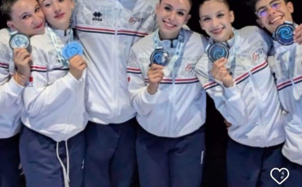 HISTORIQUE : Inès et Cléa remportent l'argent en groupe junior aux championnats du monde!!